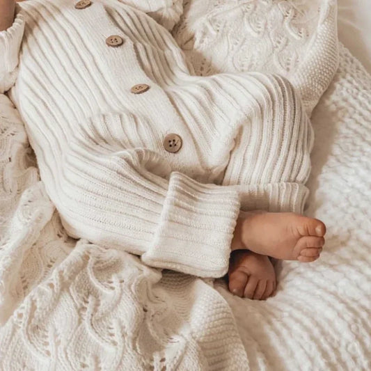 Chunky Rib Baby Jumpsuit